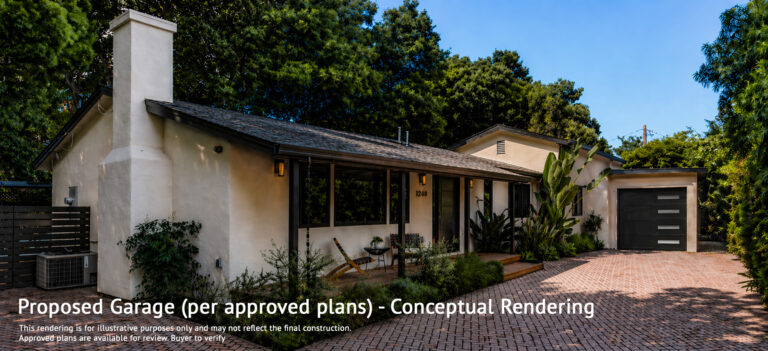 Colonial Oaks Garage Rendering